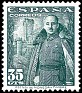 Spain 1948 Franco 35 CTS Green Edifil 1026